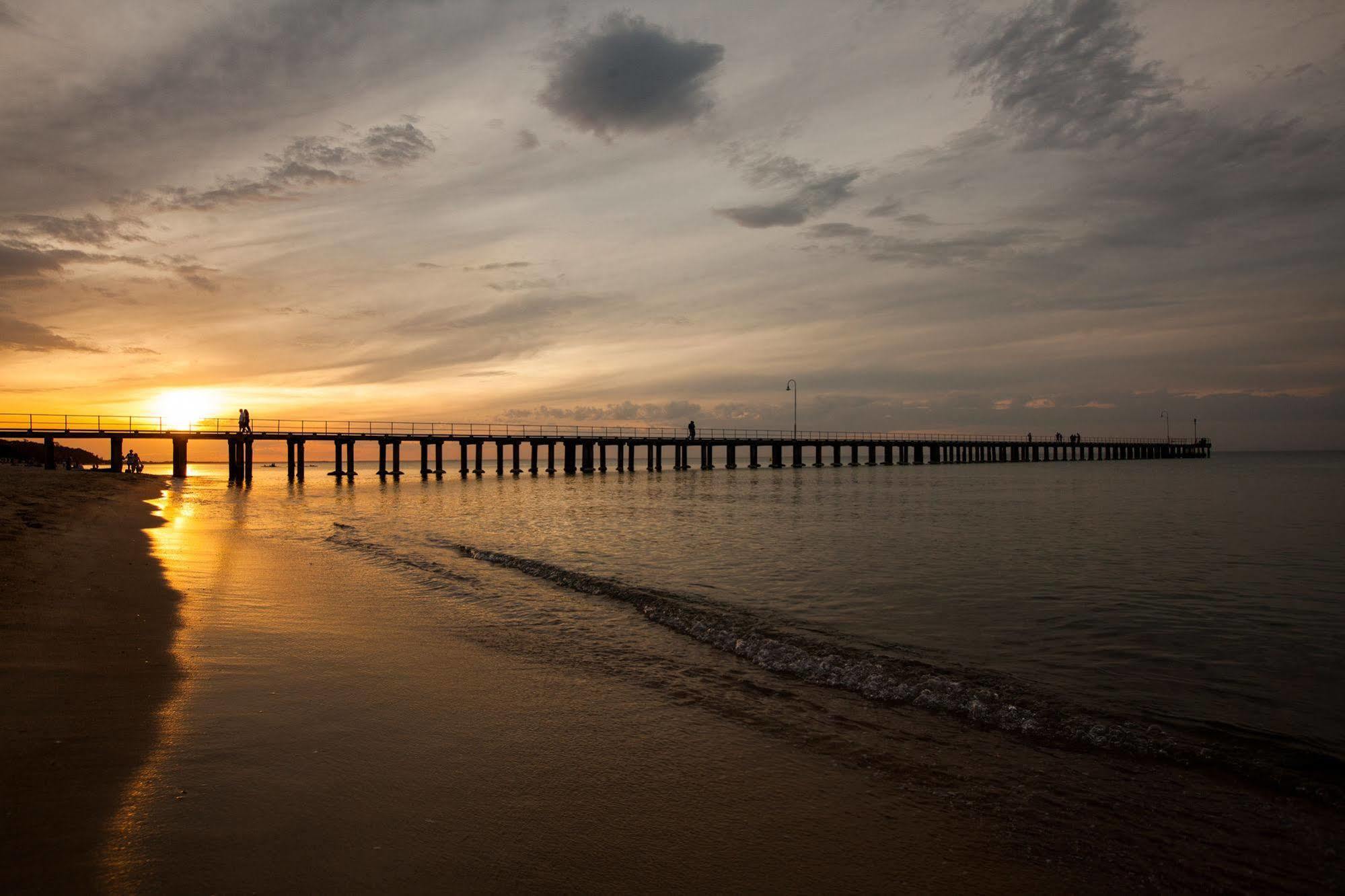 Bay Motel Safety Beach Bagian luar foto